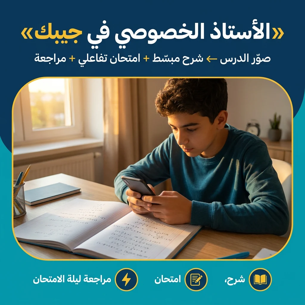 الأستاذ الخصوصي للتلامذة